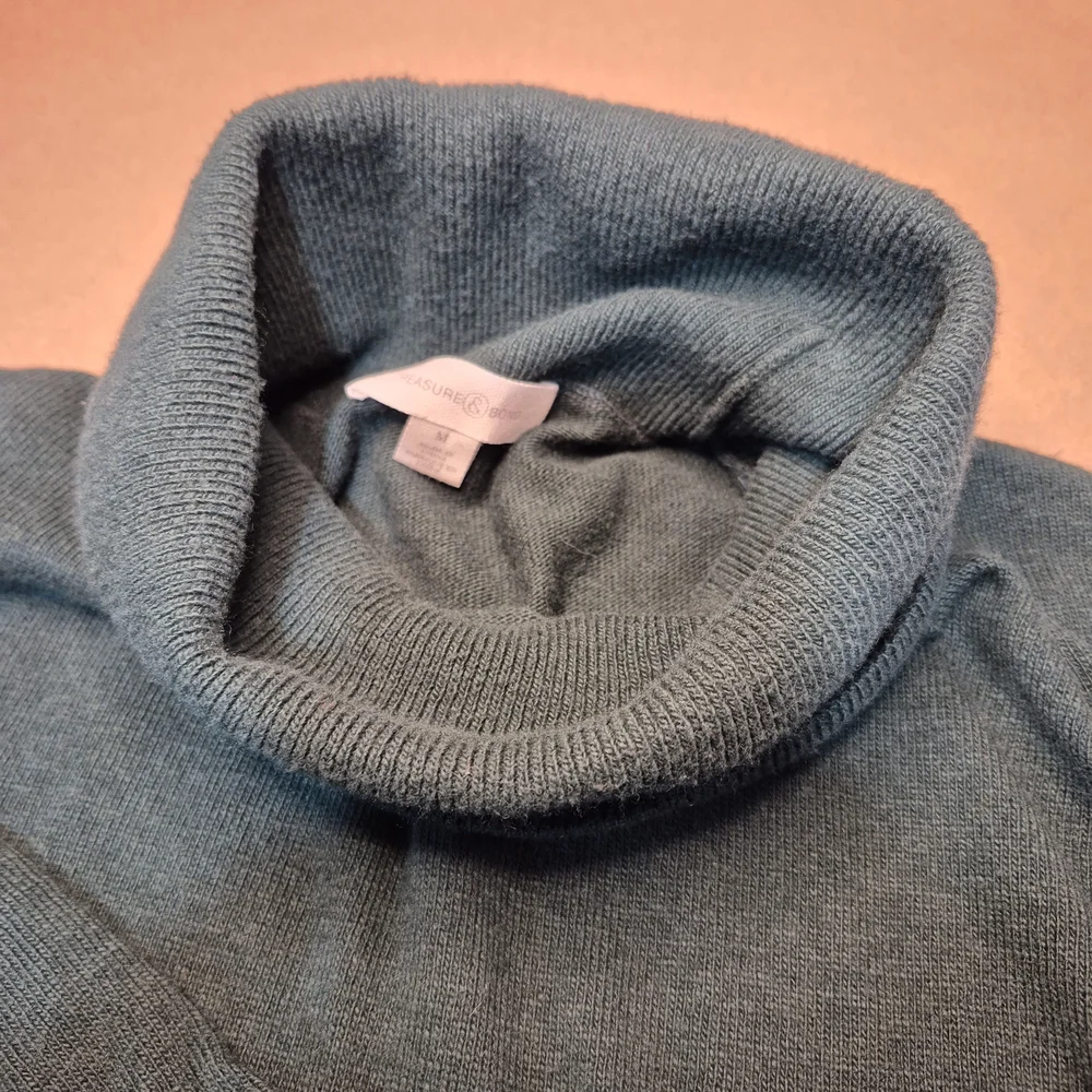 Treasure & Bond Forest Green Turtleneck Sweater 2803/108